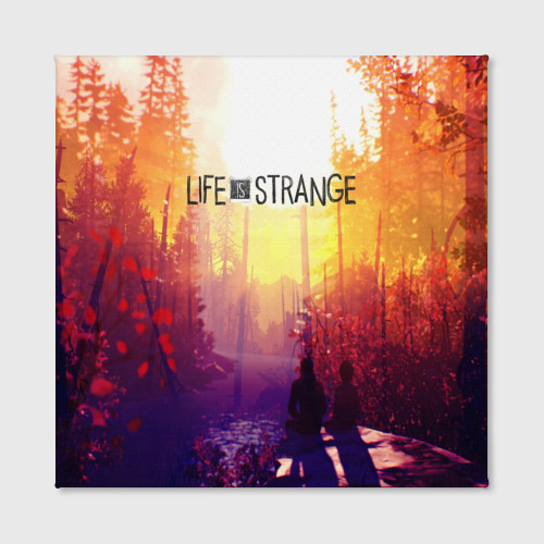 Холст квадратный Life is Strange, цвет 3D печать - фото 2