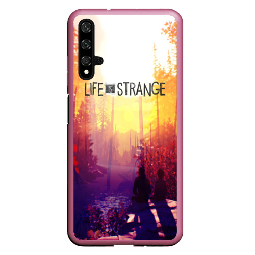 Чехол для Honor 20 Life is Strange, цвет малиновый