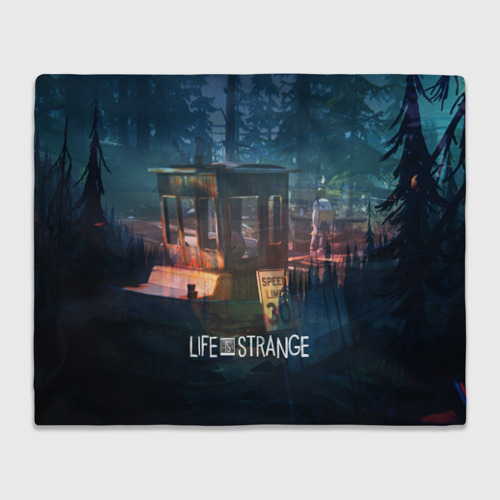 Плед 3D Life is Strange, цвет 3D (велсофт)