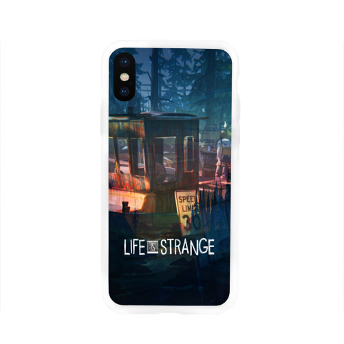 Чехол для Apple iPhone X силиконовый глянцевый Life is Strange Фото 01 Чехол для Apple iPhone X силиконовый глянцевый Life is Strange Фото 01