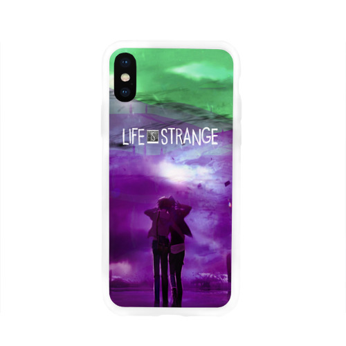 Чехол для Apple iPhone X силиконовый глянцевый Life is Strange Фото 01 Чехол для Apple iPhone X силиконовый глянцевый Life is Strange Фото 01