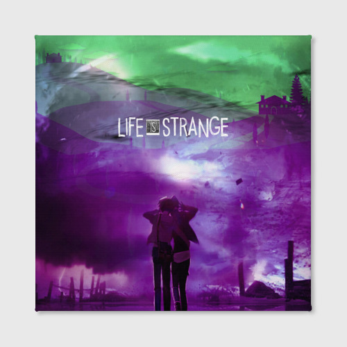 Холст квадратный Life is Strange, цвет 3D печать - фото 2