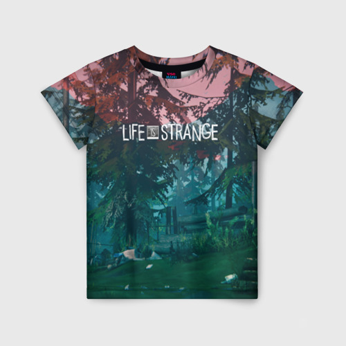 Детская футболка 3D Life IS Strange, цвет 3D печать