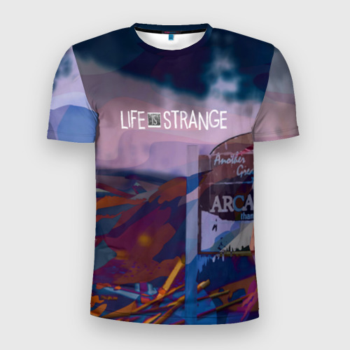 Мужская футболка 3D Slim Life is Strange, цвет 3D печать