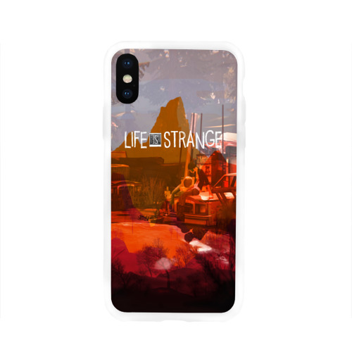 Чехол для Apple iPhone X силиконовый глянцевый Life is Strange Фото 01 Чехол для Apple iPhone X силиконовый глянцевый Life is Strange Фото 01