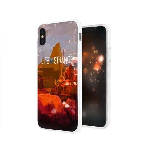 Чехол для Apple iPhone X силиконовый глянцевый Life is Strange Фото 01 Чехол для Apple iPhone X силиконовый глянцевый Life is Strange Фото 01