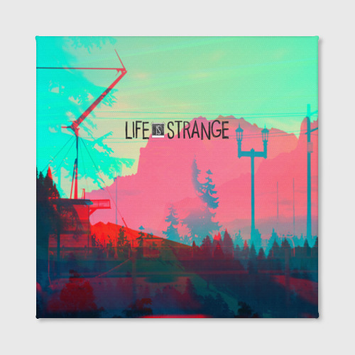 Холст квадратный Life is Strange, цвет 3D печать - фото 2