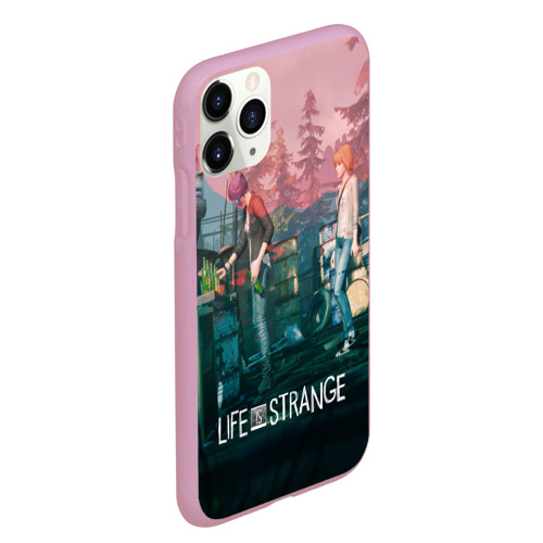 Чехол для iPhone 11 Pro Max матовый Life is Strange, цвет розовый - фото 3