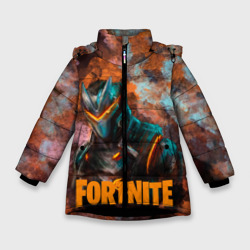 Зимняя куртка для девочек 3D Fortnite. Omega