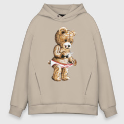 Мужское худи Oversize хлопок Nasty bear