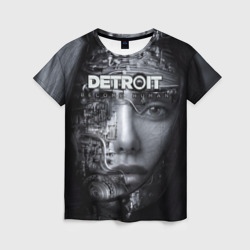 Женская футболка 3D Detroit Become Human