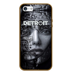 Чехол для iPhone 5/5S матовый Detroit Become Human