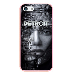 Чехол для iPhone 5/5S матовый Detroit Become Human