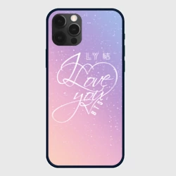 Чехол для iPhone 12 Pro Max BTS love you
