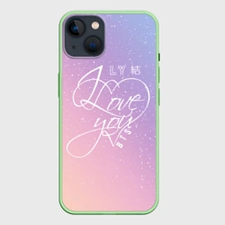 Чехол для iPhone 14 BTS love you