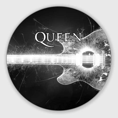 Круглый коврик для мышки Queen