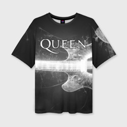 Женская футболка oversize 3D Queen