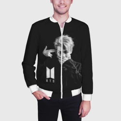 Мужской бомбер 3D BTS rap monster БТС - фото 2