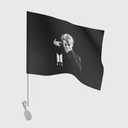 Флаг для автомобиля BTS rap monster БТС