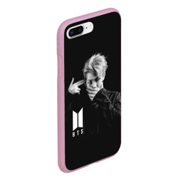 Чехол для iPhone 7Plus/8 Plus матовый BTS rap monster БТС - фото 2