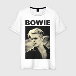 Дэвид Боуи – Мужская футболка хлопок с принтом купить со скидкой в -20%