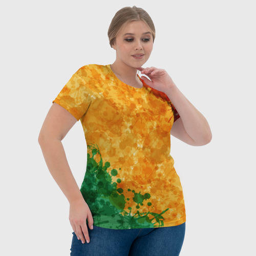 Женская футболка 3D Reggae, цвет 3D печать - фото 6