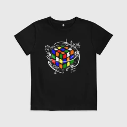 Детская футболка хлопок Кубик Рубика