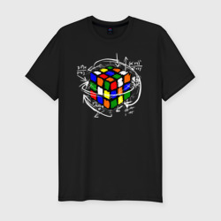 Приталенная футболка Кубик Рубика (Мужская)