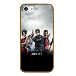 Чехол для iPhone 5/5S матовый Resident Evil 2