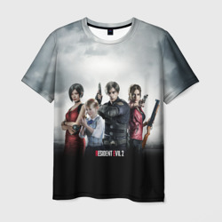 Мужская футболка 3D Resident Evil 2