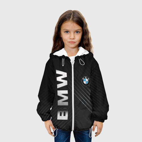 Детская куртка 3D BMW, цвет белый - фото 4