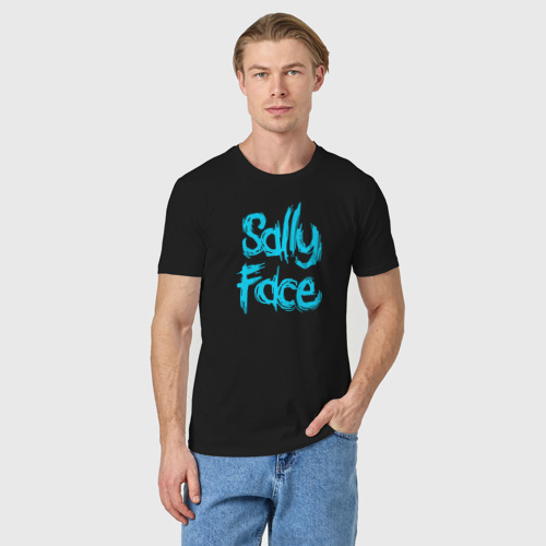 Мужская футболка хлопок SALLY FACE, цвет черный - фото 3