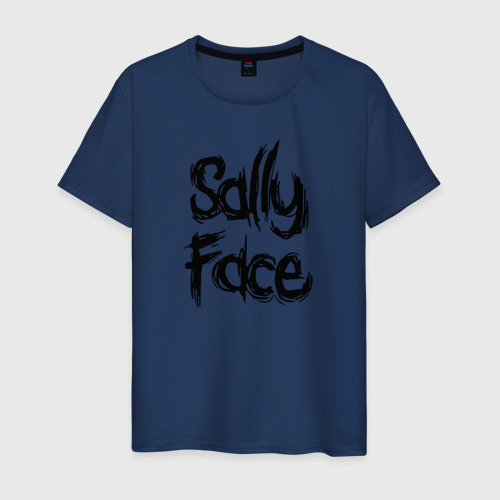 Мужская футболка хлопок SALLY FACE, цвет темно-синий
