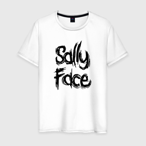 Мужская футболка хлопок SALLY FACE, цвет белый