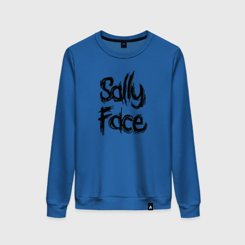 Женский свитшот хлопок SALLY FACE, цвет синий