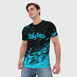 Мужская футболка 3D Sally face - фото 2