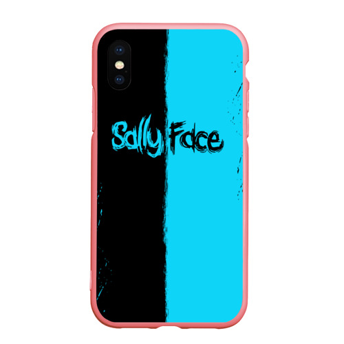 Чехол для iPhone XS Max матовый Sally face Салли Фейс краски, цвет баблгам