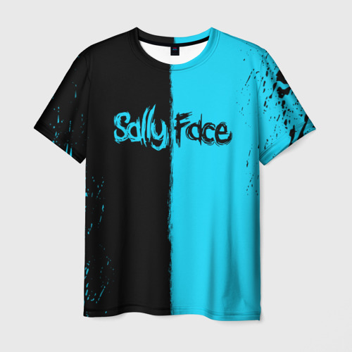 Мужская футболка 3D Sally face Салли Фейс краски, цвет 3D печать