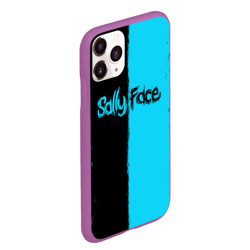 Чехол для iPhone 11 Pro Max матовый Sally face Салли Фейс краски - фото 2