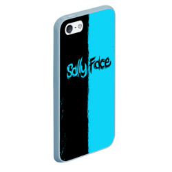Чехол для iPhone 5/5S матовый Sally face Салли Фейс краски - фото 2