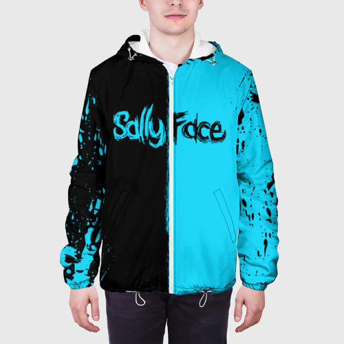 Мужская куртка 3D Sally face Салли Фейс краски, цвет 3D печать - фото 4