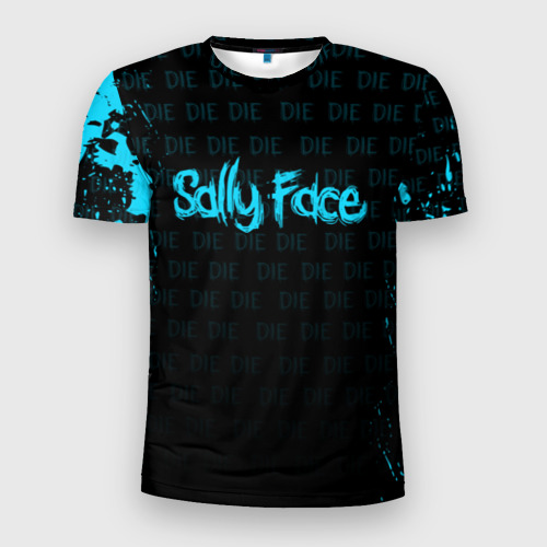 Мужская футболка 3D Slim SALLY FACE, цвет 3D печать