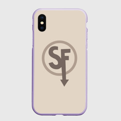 Чехол для iPhone XS Max матовый Ларри Sanity`s fall Sally face