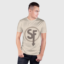 Мужская футболка 3D Slim Ларри Sanity`s fall Sally face - фото 2