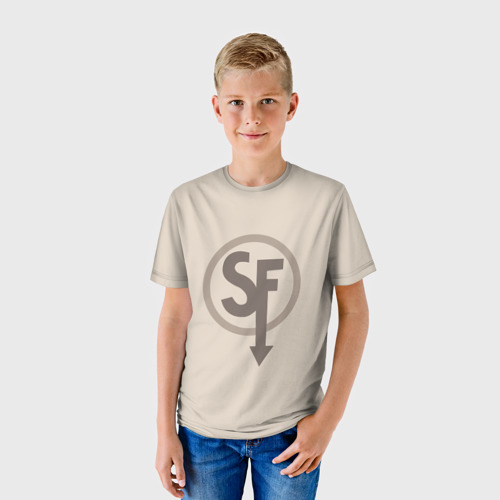 Детская футболка 3D Ларри Sanity`s fall Sally face, цвет 3D печать - фото 3