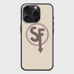 Чехол силиконовый для Apple iPhone 15 Pro матовый Ларри Sanity`s fall Sally face