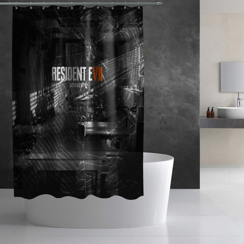 Штора 3D для ванной RESIDENT EVIL 7 - фото 2