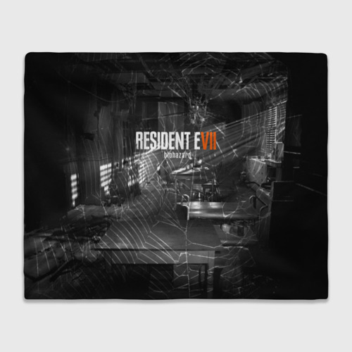 Плед 3D RESIDENT EVIL 7, цвет 3D (велсофт)