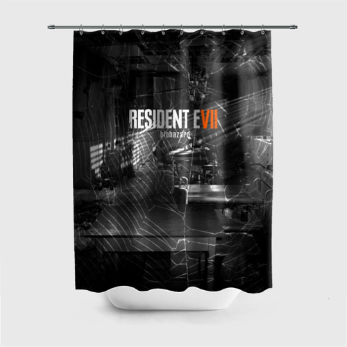 Штора 3D для ванной RESIDENT EVIL 7