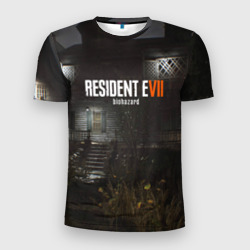 Мужская футболка 3D Slim Resident evil 7